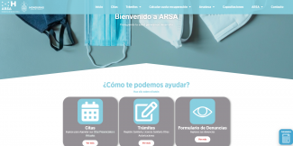 Página web oficia ARSA