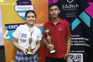 Estudiantes hondureños brillan en competencia nacional de Microsoft Office y avanzan a nivel mundial
